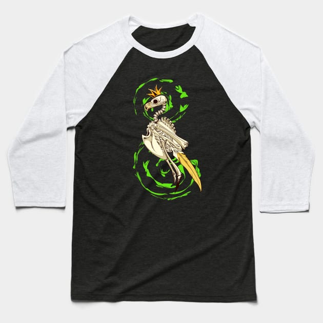 Dead King Baseball T-Shirt by seyart design 